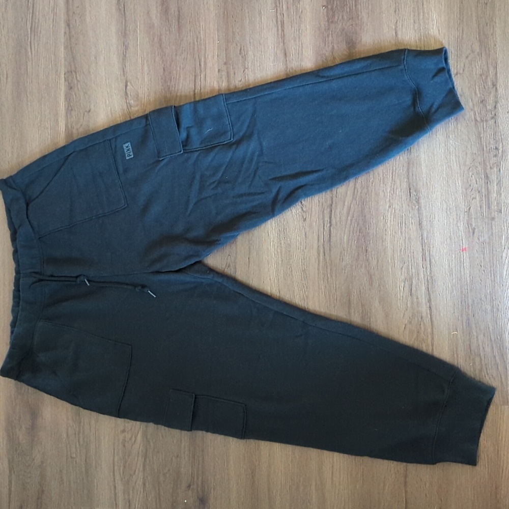Pink cargo sweats